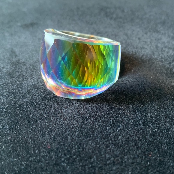Jewelry - Cocktail Ring, Aurora Borealis Ring like, costume